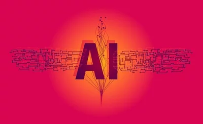 An image of the word ‘AI’ 