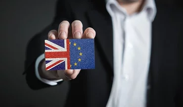 Image of UK and EU flags 