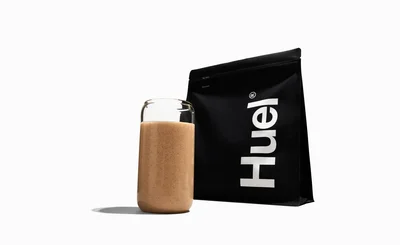 an image of a Huel product in a glass