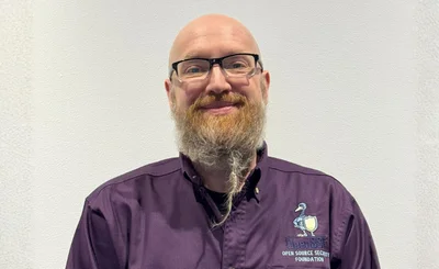 Christopher Robinson AKA CRob at KubeCon Europe