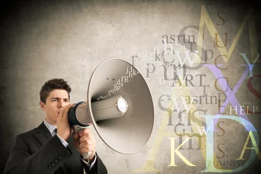 exec-with-bullhorn