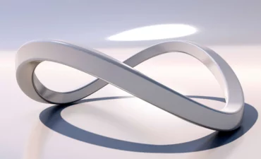 Infinite metallic loop digital thread concept © PIRO4D - Canva.com
