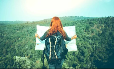 traveler-exploring