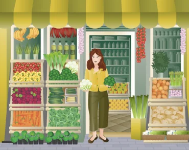 grocery shop
