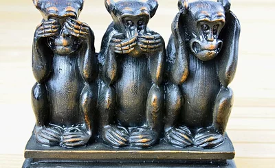 three wise monkeys