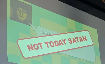 Sue Smith's slide from Monkigras © Monkchips - Bluesky