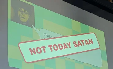 Sue Smith's slide from Monkigras © Monkchips - Bluesky