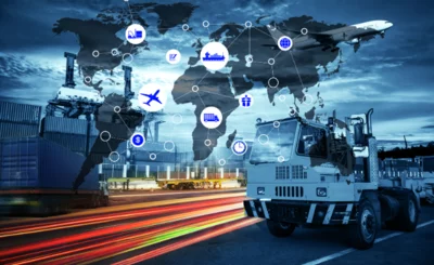 Business Logistics concept, AI supply chain © thitivong - Canva.com
