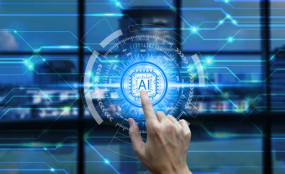 AI technology icon over the network connection © LaymanZoom - Canva.com